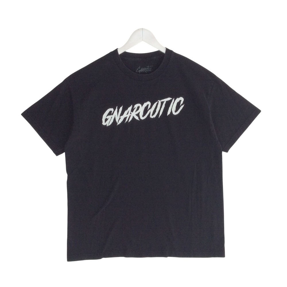 Gnarcotic Street Addict Graphic T-Shirt Mens XL Black Short Sleeve Streetwear